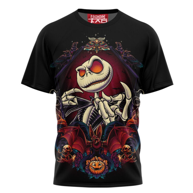 Jack Skellington T-shirt, The Nightmare Before Christmas T-shirt, Halloween T-shirt