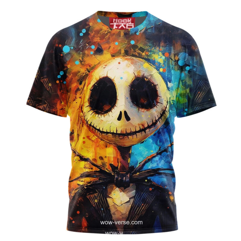 Jack Skellington T-shirt, The Nightmare Before Christmas T-shirt, Halloween T-shirt