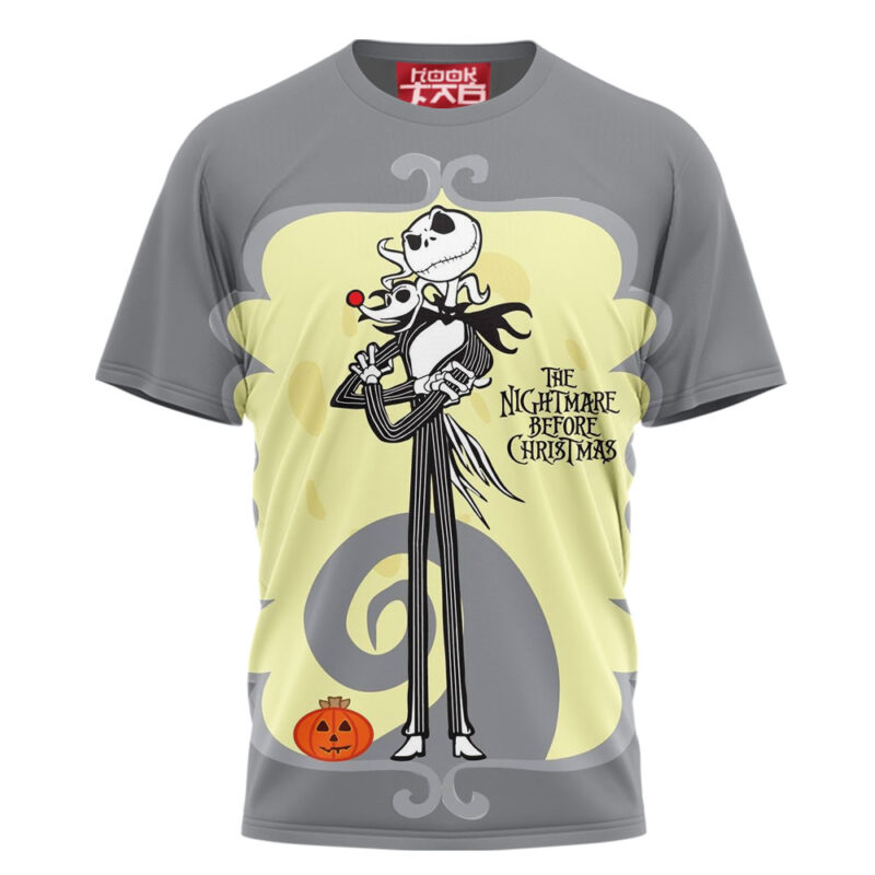 Jack Skellington T-shirt, The Nightmare Before Christmas T-shirt, Halloween T-shirt