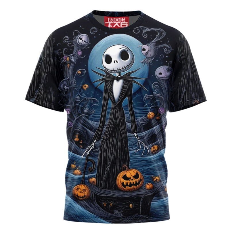 Jack Skellington T-shirt, The Nightmare Before Christmas T-shirt, Halloween T-shirt