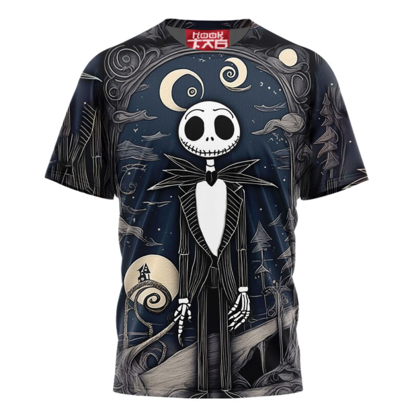 Jack Skellington T-shirt, The Nightmare Before Christmas T-shirt, Halloween T-shirt