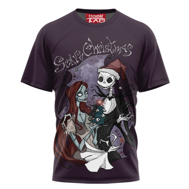 Jack Skellington T-shirt, The Nightmare Before Christmas T-shirt, Halloween T-shirt