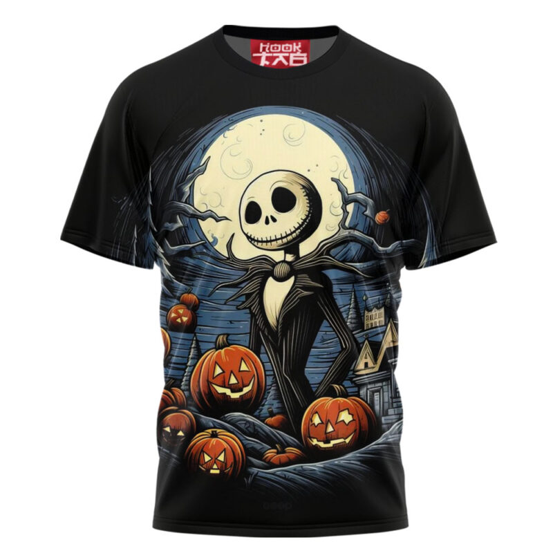 Jack Skellington T-shirt, The Nightmare Before Christmas T-shirt, Halloween T-shirt