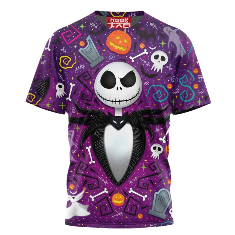 Jack Skellington T-shirt, The Nightmare Before Christmas T-shirt, Halloween T-shirt