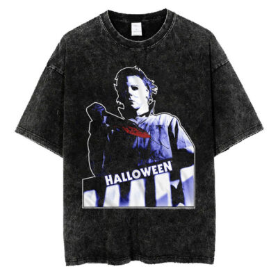 The Shape Michael Myers T-shirt, Halloween Movie T-Shirt, Halloween T-shirt