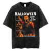 The Trick Is To Stay Alive Collage Michael Myers T-shirt, Halloween Movie T-Shirt, Halloween T-shirt