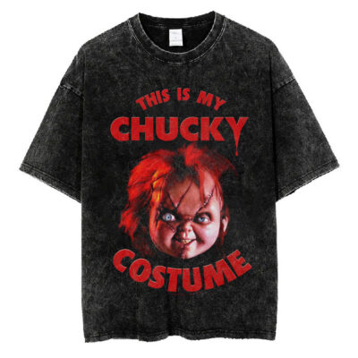 This Is My Chucky Costume Child's Play T-Shirt, Chucky T-shirt, Halloween T-shirt