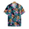 Tropical Beagle Hawaiian Shirt Summer Vibe