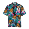 Tropical German Shepherd Hawaiian Shirt Summer Vibe