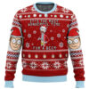 Rick and Morty Time for a Beer Ugly Christmas Sweater