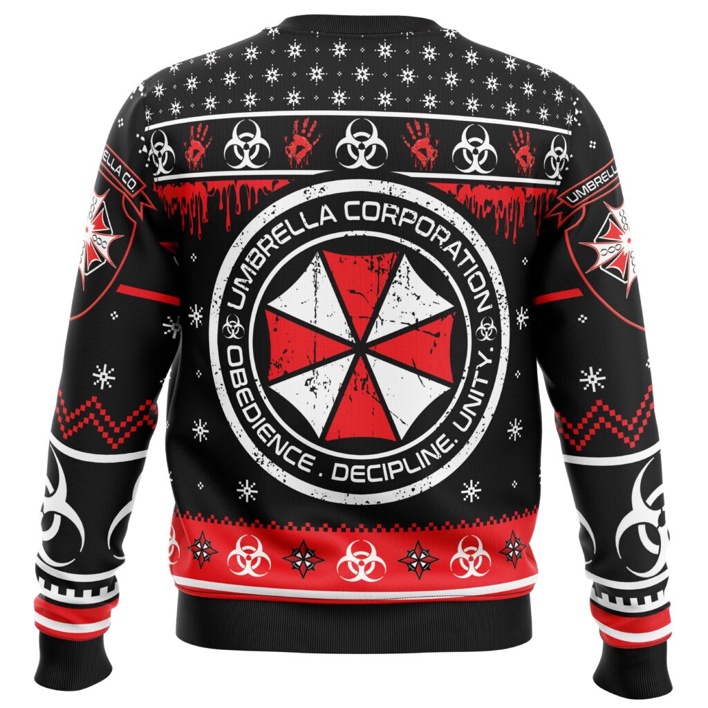 Umbrella Co. Resident Evil Ugly Christmas Sweater