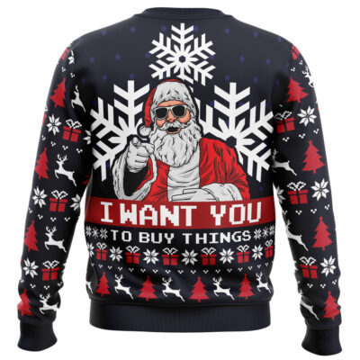 Uncle Santa Claus Ugly Christmas Sweater