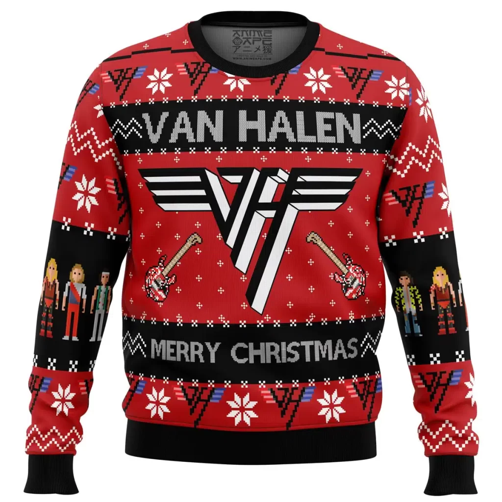 Van Halen Ugly Christmas Sweater