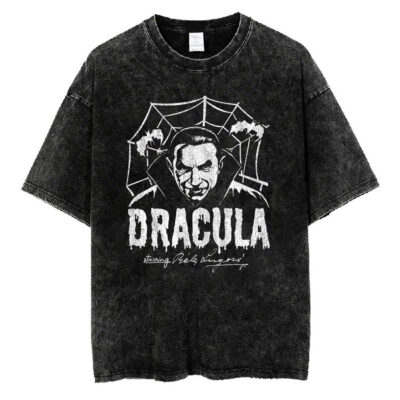 Vintage Dracula Starring Bela Lugosi T-Shirt, Dracula T-shirt, Halloween T-shirt