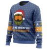 Wake Me When You Need Presents Halo Ugly Christmas Sweater