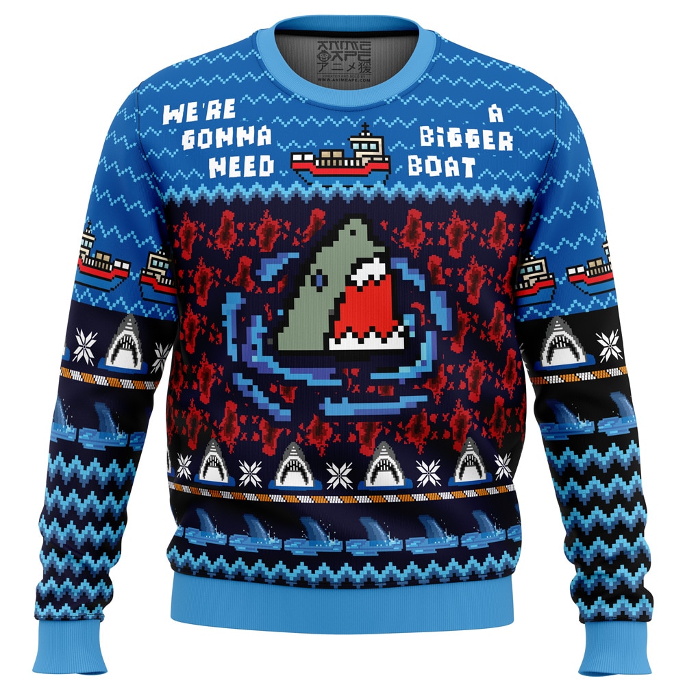 We’re Gonna Need A Bigger Boat Jaws Ugly Christmas Sweater