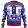 Wibbly Wobbly Doctor Who Ugly Christmas Sweater