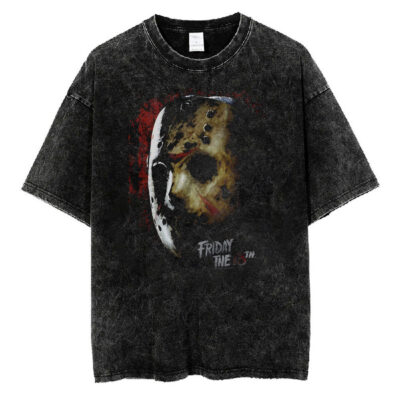 Womens Jason Voorhees T-Shirt, Friday the 13th T-Shirt, Halloween T-shirt