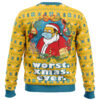 Worst Christmas Ever Simpsons Ugly Christmas Sweater