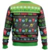 Wubba Lubba Rick and Morty Ugly Christmas Sweater