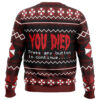 You Died Resident Evil Ugly Christmas Sweater