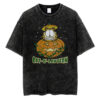 Youth Cat-O'-Lantern Garfield Cat T-shirt, Garfield T-Shirt, Halloween T-shirt