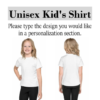 Custom Unisex AOP Kids Crew Neck T-shirt