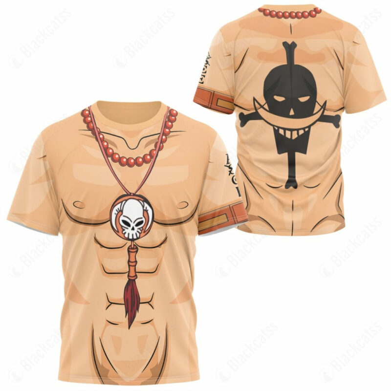 One Piece Portgas D. Ace T-shirt, Anime T-Shirt