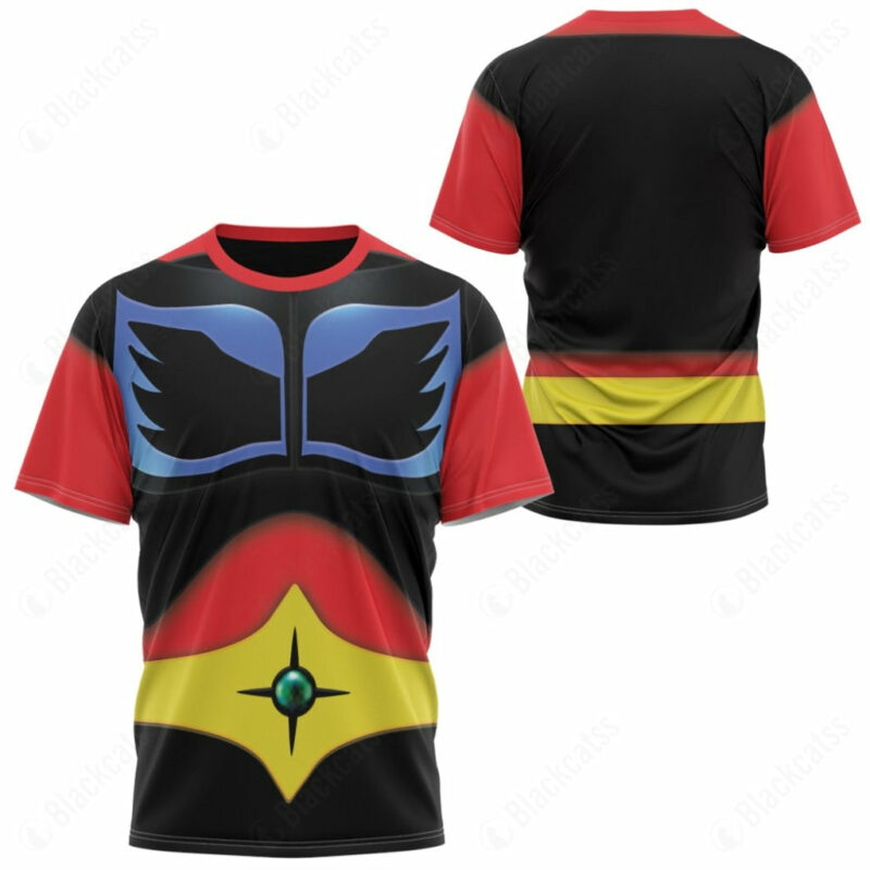 UFO Robot Grendizer Force Five Daisuke Umon T-shirt, Anime T-Shirt