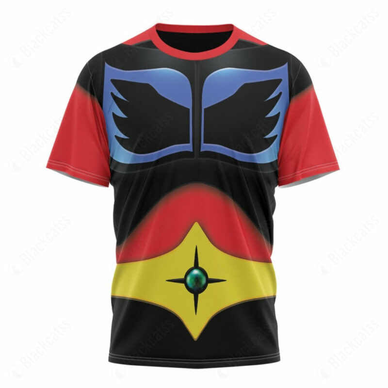 UFO Robot Grendizer Force Five Daisuke Umon T-shirt, Anime T-Shirt