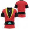 UFO Robot Grendizer Force Five Tetsuya Tsurugi T-shirt, Anime T-Shirt