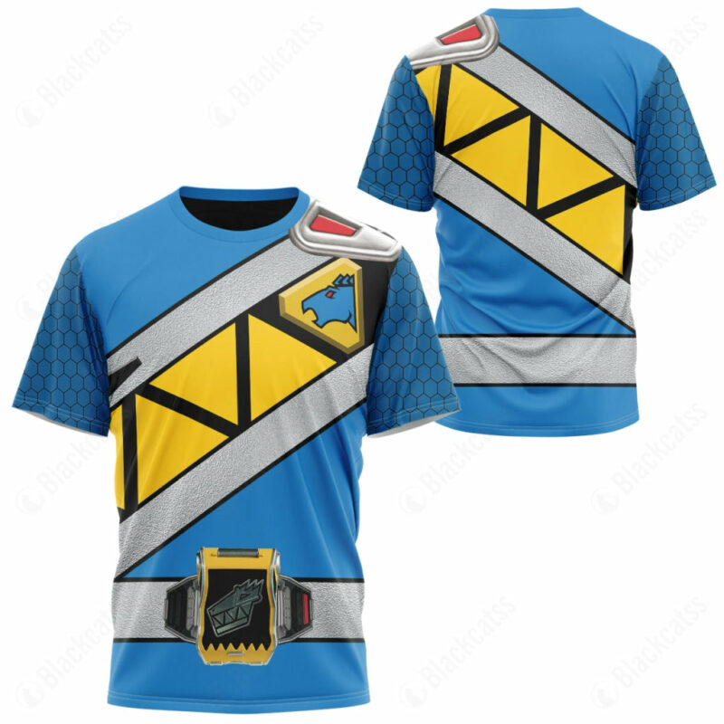 Blue Dino Charge T-shirt ,Power Rangers T-shirt