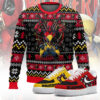 Deadpool X Wolverine Ugly Christmas Sweater