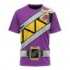 Dino Charge Power Rangers Purple Ranger T-shirt ,Power Rangers T-shirt