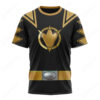 Dino Thunder Black T-shirt ,Power Rangers T-shirt