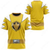 Dino Thunder Yellow T-shirt ,Power Rangers T-shirt