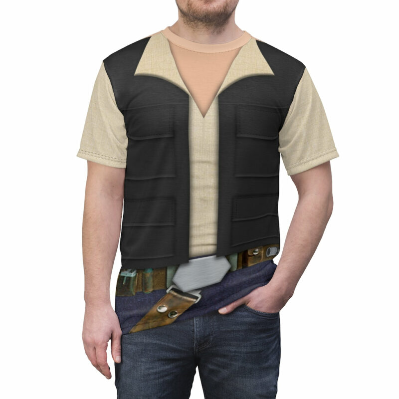 Han Solo T-shirt, Star Wars Costume, Halloween Costume