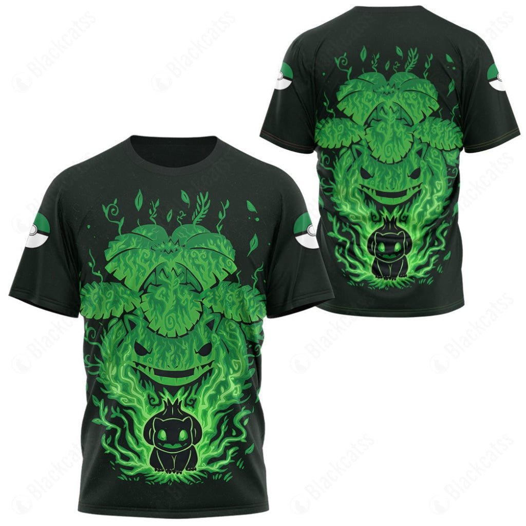 Evolve Bulbasaur within Venusaur T-Shirt