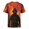 Firefighter 3D T-Shirt