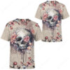 Flower Skull 3D T-Shirt