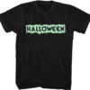 Front & Back Evil Collage Halloween T-Shirt