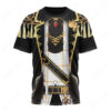 Game Genshin Impact Diluc Gorgeous Uniform T-Shirt