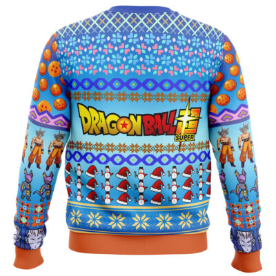 Ultra Instinct Goku DBZ Ugly Christmas Sweater