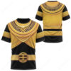 Gold Power Rangers Zeo T-shirt ,Power Rangers T-shirt