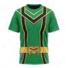 Green Power Rangers Mystic Force T-shirt ,Power Rangers T-shirt