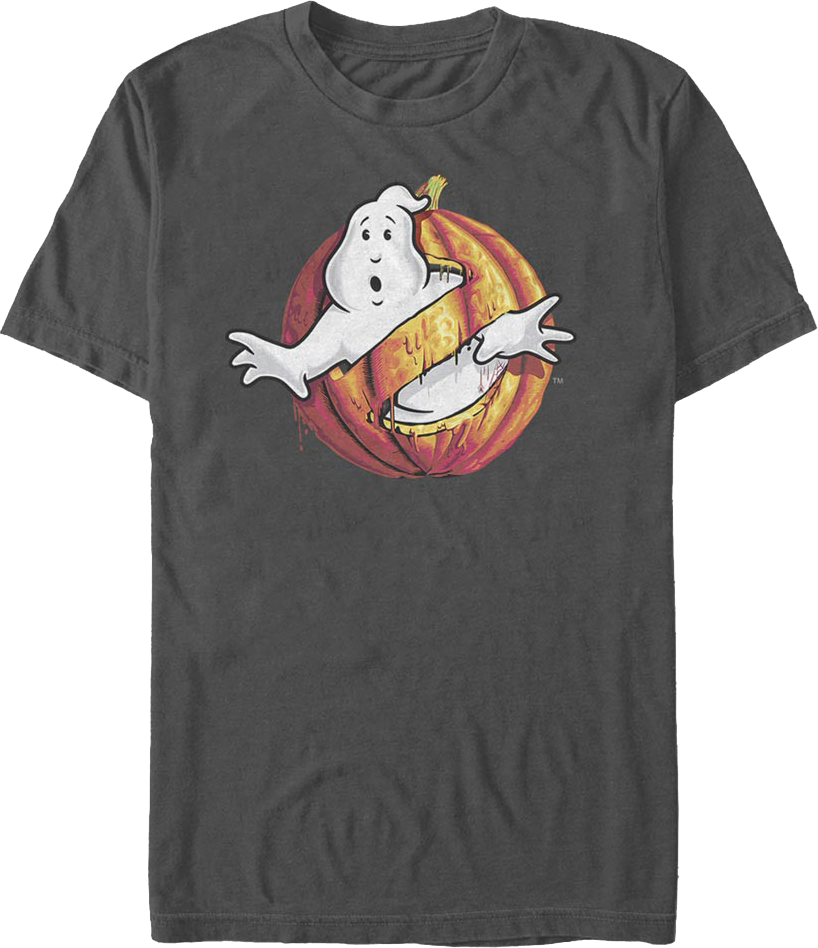 Halloween Logo Ghostbusters T-Shirt