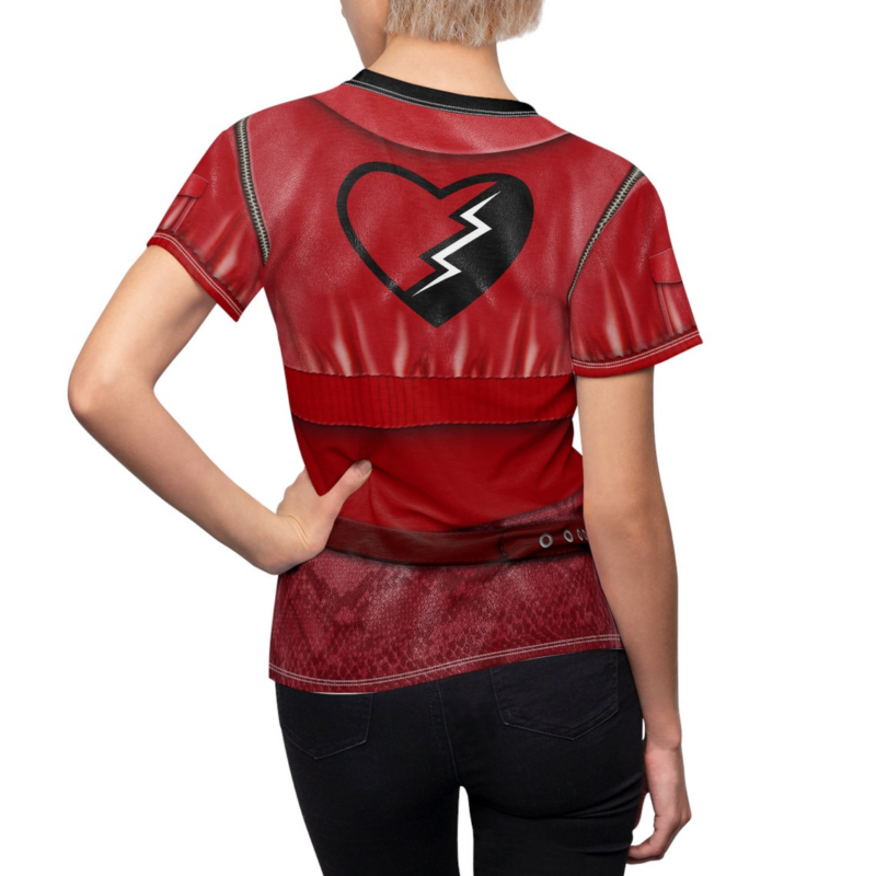 Red Jacket Women's T-shirt, Descendants 4 The Rise Of Red Costume, Halloween Costume