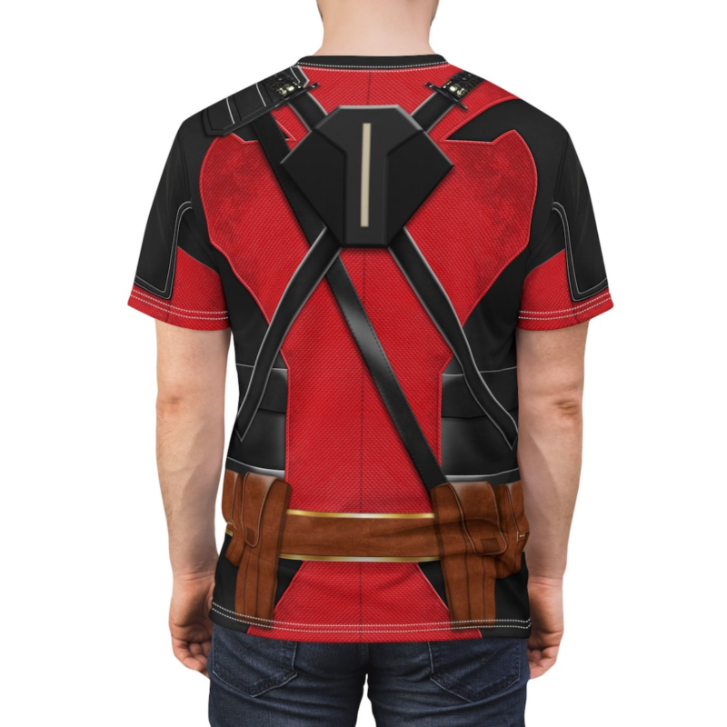 Deadpool T-shirt, Deadpool & Wolverine Costume, Halloween Costume