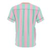 Ryan Malibu Striped Pink And Green Mint Doll Movie T-shirt