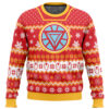 Arc Reactor Iron Man Ugly Christmas Sweater